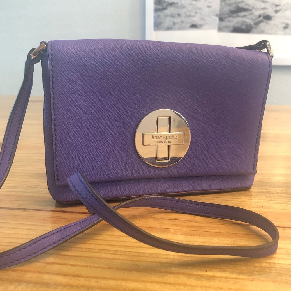 Kate Spade Mini Purple Crossbody